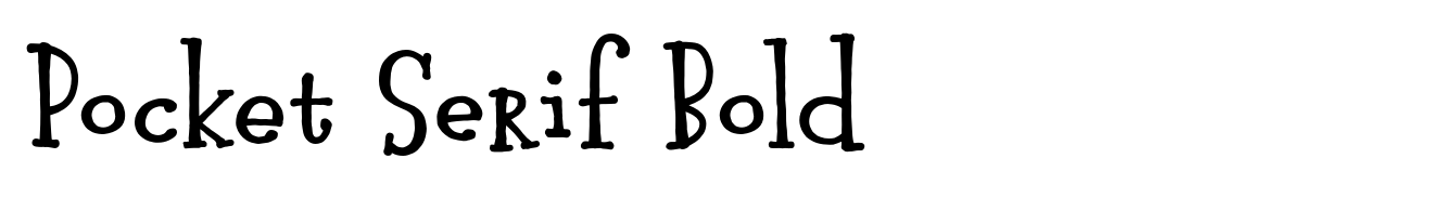 Pocket Serif Bold
